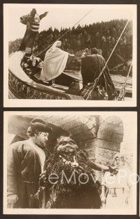 4x311 SWORD & THE DRAGON 10 8x10 stills '60 includes three-headed winged monster attacking!