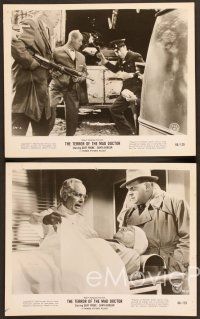 4x357 TESTAMENT OF DR. MABUSE 8 8x10 stills R66 Gert Froebe, Senta Berger, Terror of the Mad Doctor!