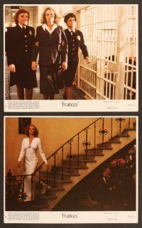 4x118 FRANCES 8 8x10 mini LCs '82 Jessica Lange as cult actress Frances Farmer!