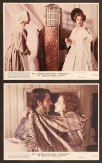 4x120 FRENCH LIEUTENANT'S WOMAN 8 8x10 mini LCs '81 Meryl Streep, Jeremy Irons, Harold Pinter!