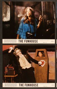 4x124 FUNHOUSE 8 8x10 mini LCs '81 Tobe Hooper carnival horror, something is alive in there!