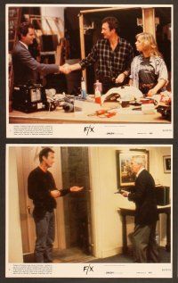 4x099 F/X 8 8x10 mini LCs '86 Bryan Brown, Brian Dennehy, is it murder or is it special effects!