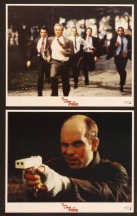 4x280 IN THE LINE OF FIRE 7 int'l 8x10 mini LCs '93 Wolfgang Petersen, Clint Eastwood, Rene Russo!
