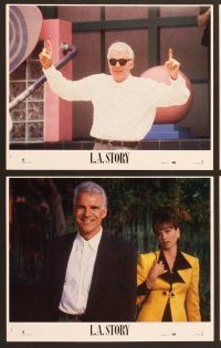 4x140 L.A. STORY 8 8x10 mini LCs '91 Steve Martin, Victoria Tennant, Sarah Jessica Parker!