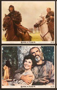 4x241 ROBIN & MARIAN 8 8x10 mini LCs '76 Sean Connery & Audrey Hepburn, Robert Shaw!