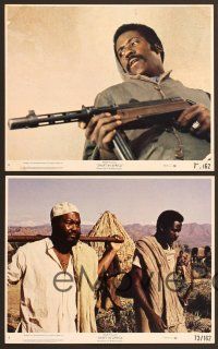 4x281 SHAFT IN AFRICA 4 8x10 mini LCs '73 Richard Roundtree stickin' it in the Motherland!