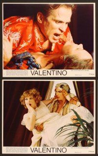 4x258 VALENTINO 8 8x10 mini LCs '77 Rudolph Nureyev as the silent star, Michelle Phillips!