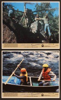 4x268 WHITE WATER SUMMER 8 8x10 mini LCs '87 Kevin Bacon, Sean Astin, adventure with attitude!
