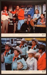 4x261 W.W. & THE DIXIE DANCEKINGS 8 8x10 mini LCs '75 Burt Reynolds as '50s country hoodlum!