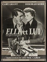 4y273 AFFAIR TO REMEMBER French 1p R80s different close up art of Cary Grant & Deborah Kerr!