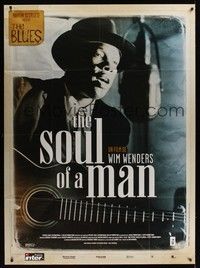 4y308 SOUL OF A MAN French 1p '03 Wim Wenders, The Blues, great image of blues singer with guitar!