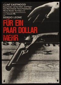 4y203 FOR A FEW DOLLARS MORE German '66 Sergio Leone's Per qualche dollaro in piu, different!