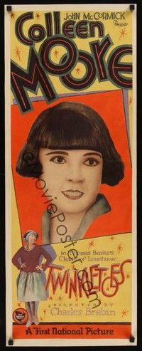 4y025 TWINKLETOES insert '26 Colleen Moore is a poor girl in London who wants to be a dancer!