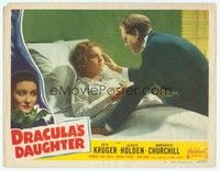 4y134 DRACULA'S DAUGHTER LC #2 R49 Otto Kruger begins to realize what the girl's problem is!