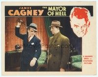 4y149 MAYOR OF HELL LC '33 great close up of Allen Jenkins watching James Cagney throw his glove!