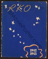 4y182 RKO 1942-43 campaign book '42 amazing art including Bambi + four of the best Val Lewtons!