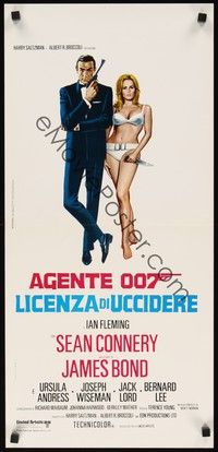 5a082 DR. NO Italian locandina R70s Sean Connery is the most extraordinary spy James Bond 007!