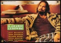 5a088 BIG LEBOWSKI Italian photobusta '98 Coen Brothers cult classic, Jeff Bridges as The Dude!
