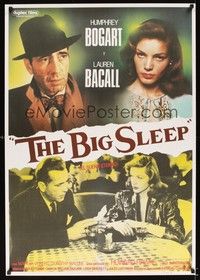 5a024 BIG SLEEP Spanish R88 Humphrey Bogart, sexy Lauren Bacall, Howard Hawks!