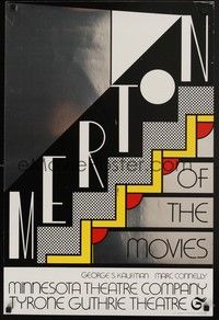 5a232 MERTON OF THE MOVIES foil heavy stock special 20x30 '68 Roy Lichtenstein art!
