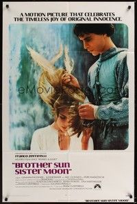 5b145 BROTHER SUN SISTER MOON int'l 1sh '73 Franco Zeffirelli's Fratello Sole, Sorella Luna!