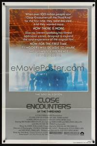 5b194 CLOSE ENCOUNTERS OF THE THIRD KIND S.E. 1sh '80 Steven Spielberg's classic with new scenes!