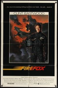 5b321 FIREFOX 1sh '82 cool Charles deMar art of killing machine & Clint Eastwood!