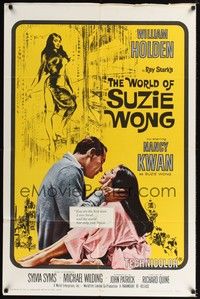 5b971 WORLD OF SUZIE WONG 1sh R65 William Holden was the first man that Nancy Kwan ever loved!