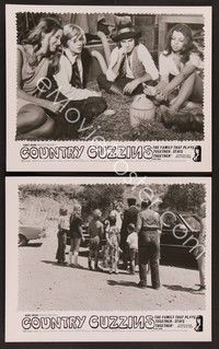 5c869 COUNTRY CUZZINS 2 8x10 stills '70 sexploitation, a family that plays together stays together!