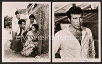 5c904 I ESCAPED FROM DEVIL'S ISLAND 2 8x10 stills '73 Jim Brown, Christopher George
