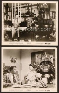 5c912 INVISIBLE BOY 2 8x10 stills R73 wonderful images of Richard Eyer & Robby the Robot!
