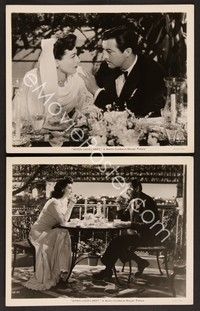 5c997 WHEN LADIES MEET 2 8x10 stills '41 Joan Crawford with Robert Taylor & Herbert Marshall!