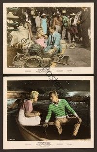 5c387 GIRL MOST LIKELY 2 color 8x10 stills '57 Jane Powell, Cliff Robertson