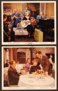 5c418 TORCH SONG 2 color 8x10 stills '53 Joan Crawford, Gig Young, cool band close up!