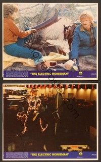 5c380 ELECTRIC HORSEMAN 2 8x10 mini LCs '79 Sydney Pollack, Robert Redford & Jane Fonda!