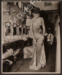 5c918 LATIN QUARTER 2 8x10 stills '30s at the famous NYC nightclub, showgirls undressing & dancing!