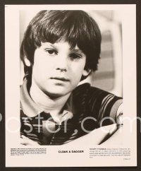 5c484 CLOAK & DAGGER 12 8x10s '84 Henry Thomas plays video games and finds top secret documents!