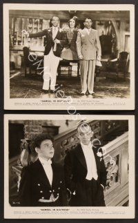 5c749 DAMSEL IN DISTRESS 3 8x10 stills '37 Fred Astaire with George Burns & Gracie Allen!