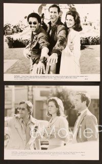 5c531 DEAL OF THE CENTURY 8 8x10 stills '83 Chevy Chase, Sigourney Weaver, director Friedkin candid