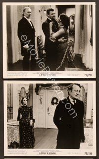 5c754 DOLL'S HOUSE 3 8x10 stills '73 Anthony Hopkins, Claire Bloom, from Henrik Ibsen play!