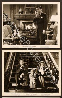 5c758 FALCON IN SAN FRANCISCO 3 8x10 stills '45 cool images of detective Tom Conway, Rita Corday!