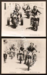 5c771 HELLCATS 3 8x10 stills '68 wild female biker gang, cool motorcycle images!