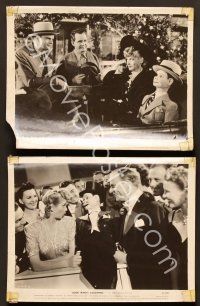 5c790 LOOK WHO'S LAUGHING 3 8x10 stills '41 Fibber McGee & Molly, pretty Lucille Ball!
