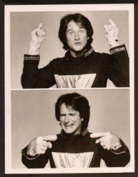 5c701 MORK & MINDY 4 TV 7x9 stills '78 four great shots of Robin Williams, but no Pam Dawber!