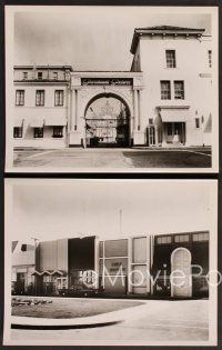 5c704 PARAMOUNT PICTURES 4 8x10 stills '69 great images of the studio lot, including the gate!