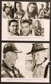 5c544 RIGHT STUFF 8 8x10 stills '83 Ed Harris, Dennis Quaid, first NASA astronauts, director candid!