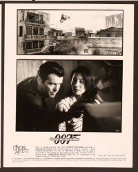 5c511 TOMORROW NEVER DIES 10 8x10 stills '97 Pierce Brosnan as James Bond 007, Michelle Yeoh!
