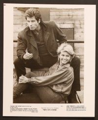 5c641 TWO OF A KIND 6 8x10 stills '83 great images of John Travolta & Olivia Newton-John!