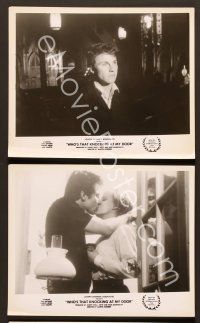 5c838 WHO'S THAT KNOCKING AT MY DOOR 3 8x10 stills '68 Martin Scorsese, young Harvey Keitel!