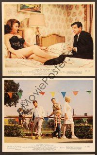 5c317 GUIDE FOR THE MARRIED MAN 3 color 8x10 stills '67 written by America's most famous swingers!
